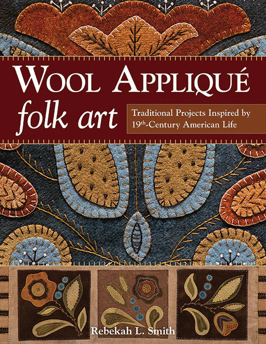 Book: Wool Applique Folk Art
