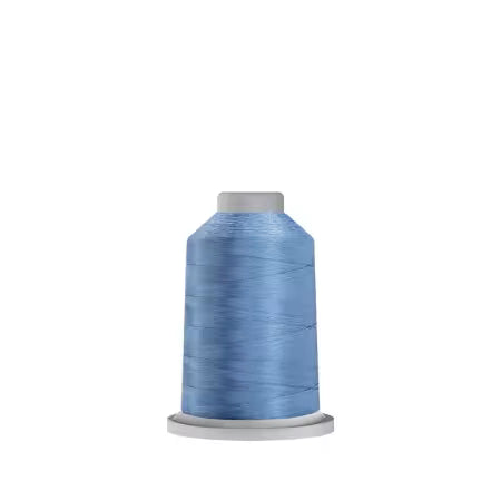 Glide 40wt Polyester Thread 1,100 yd Mini King Spool Hawaiian Blue 30284