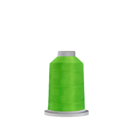 Glide 40wt Polyester Thread 1,100 yd Mini King Spool Chartreuse 60802