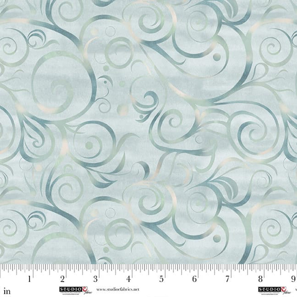 StudioE Hazy Shade of Winter Windy Swirl - Ice