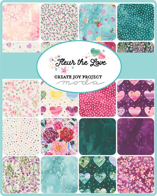 Charm Pack - Moda Fleur the Love