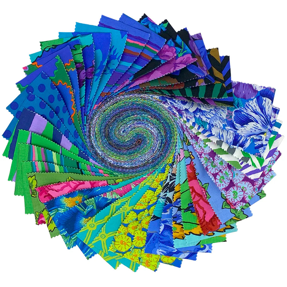 Jelly Roll - Free Spirit Kaffe Fassett Collective February 2026 40 pcs - Cool