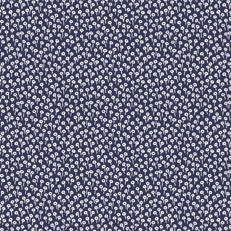 Cotton+Steel - Tapestry Dot - Navy Fabric