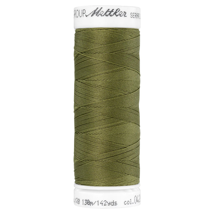 Mettler Seraflex Stretch Elastic Thread - Olive Drab 0420