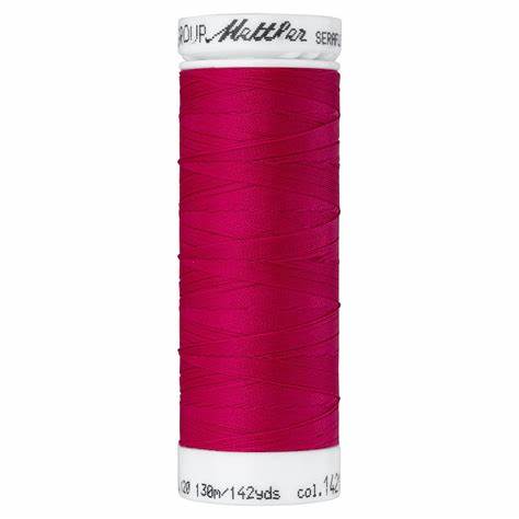 Mettler Seraflex Stretch Elastic Thread - Fuchsia 1421