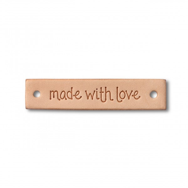 Made with Love Leather Label