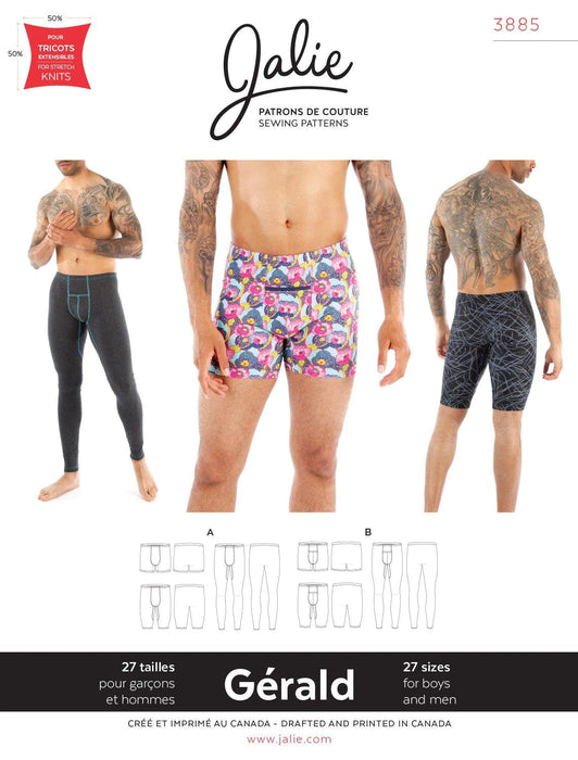 Jalie 3885 - GÉRALD Underwear