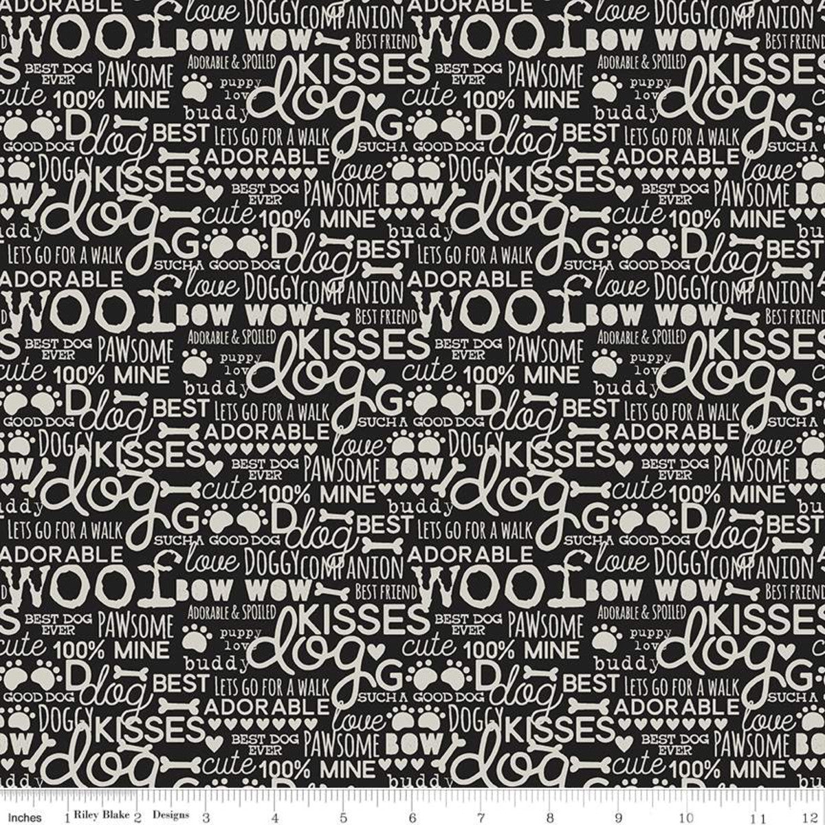 RB - Cooper Words Black