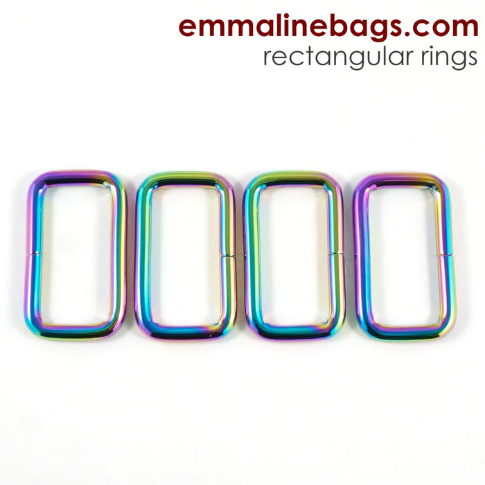 Rectangular Rings: (4 Pack)
