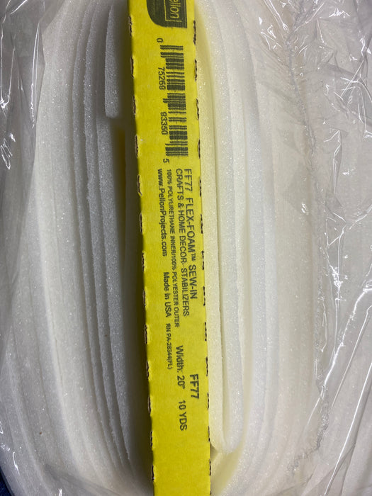 Pellon Flex-Foam (Flex Foam), 100% Polyester, 50.8cm (20”) FF77