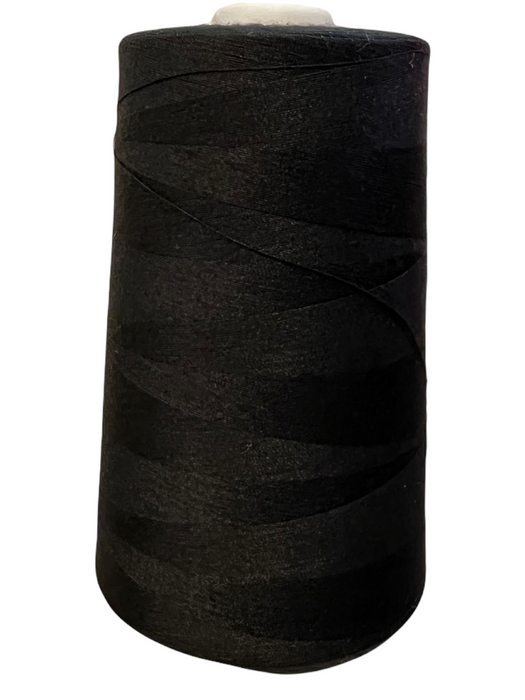 Countess Serger Thread, Polyester, 40/2, 5000M - Black