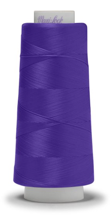 Maxi-Lock Stretch Woolly Nylon Thread, 2000 Yards - Purple