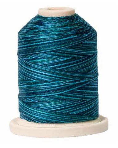 Signature Variegated Thread - 700 Yards - Cotton - 40 Weight - 018 Island Waters