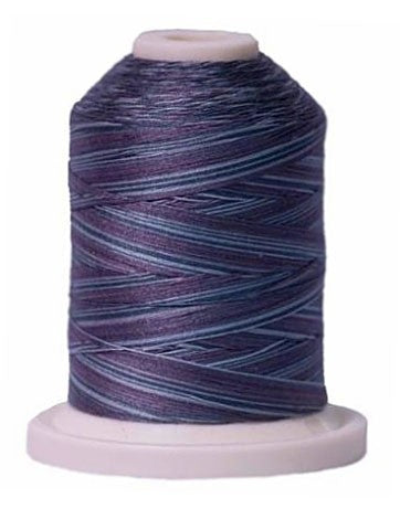 Signature Variegated Thread - 700 Yards - Cotton - 40 Weight - 081 Smoky Blues