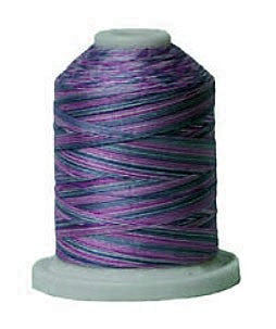 Signature Variegated Thread - 700 Yards - Cotton - 40 Weight - 155 Pansy Patch