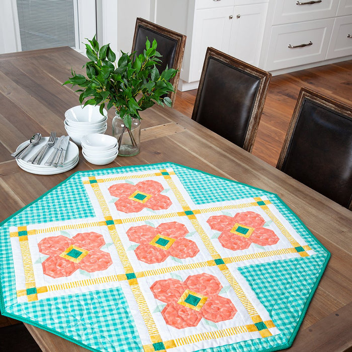 Riley Blake Table Topper Kit - August Summer Garden by Heather Peterson
