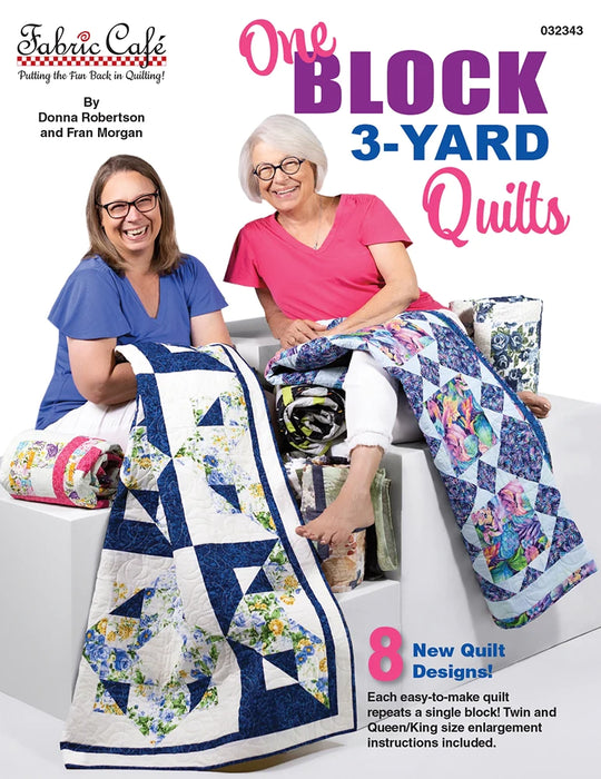 One Block 3-Yard Quilts - Book Fabric Cafe