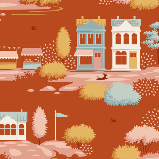 ***PRE-ORDER*** Tilda Village Life Village Rust