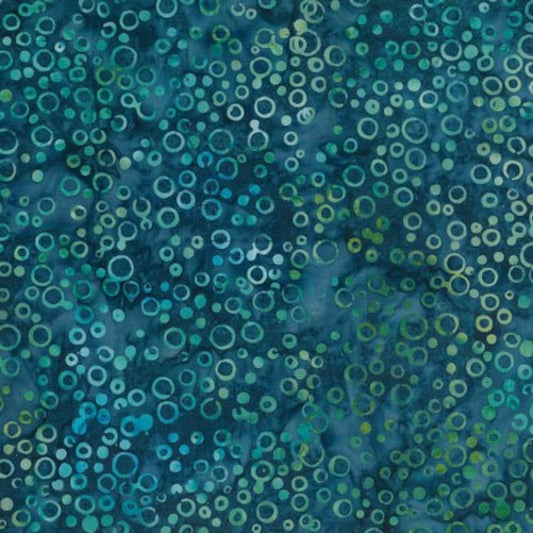 Blank Ocean Mandala Batiks - Ocean Foam