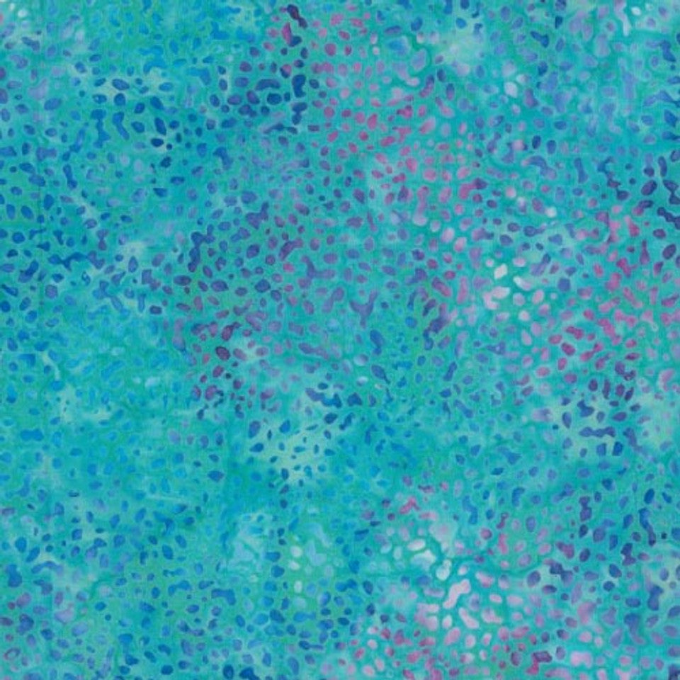 Blank Ocean Mandala Batiks - Coral Reef - Black Rabbit Fabric Inc.