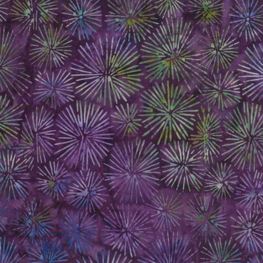 Blank Ocean Mandala Batiks - Sea Fire