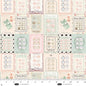 Blank Quilting Parisian Snippets Buttons - Ecru