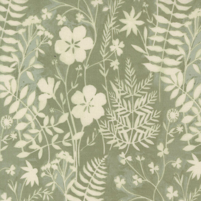 Moda Brookside Sun River Toile - Sagebrush