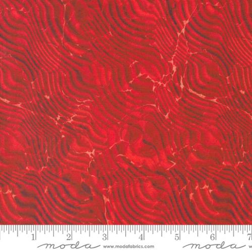 Moda Curated In Colour Marbles Blenders - Red 7462-12