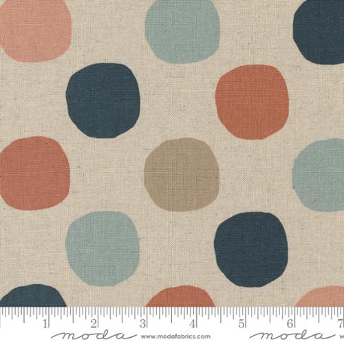 Moda Melrose La Brea Mochi Linen - Angel - Black Rabbit Fabric Inc.