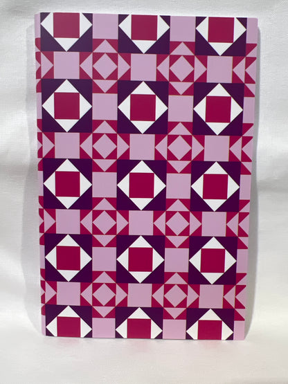 Quilt Themed Soft Notebook