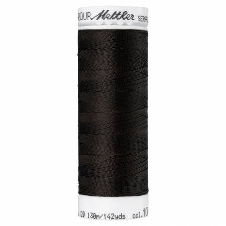 Mettler Seraflex Stretch Elastic Thread - Very Dark Brown 1002