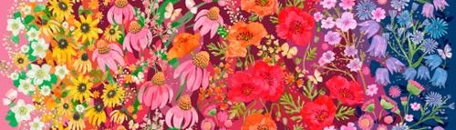 Moda Superbloom Jewel Ombre - Black Rabbit Fabric Inc.