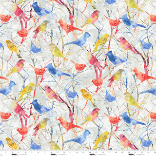 StudioE Air Mail Bird Silhouette - Mist