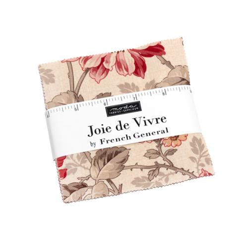Charm Pack - Moda Joie De Vivre 42 pieces