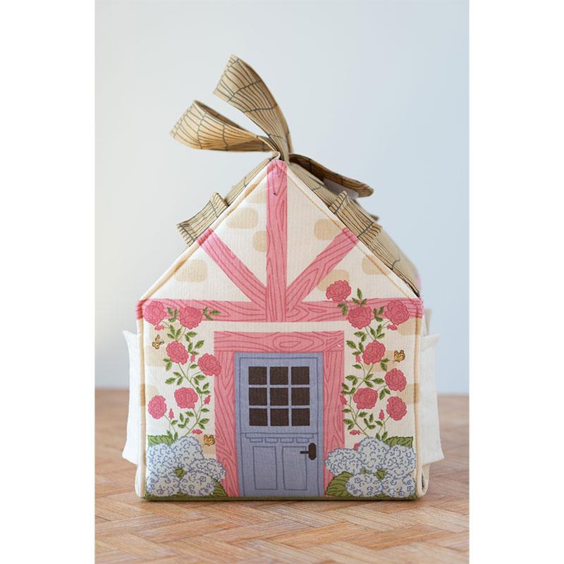Panel: Moda Garden Bunny Cottage 36" x 60"