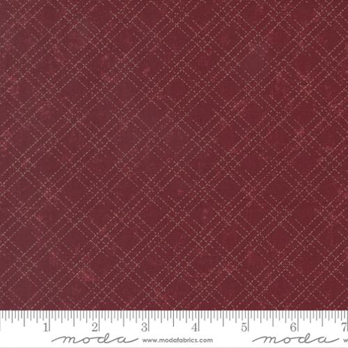 PRE-ORDER Moda Quail Run Stitched Plaid - Brick