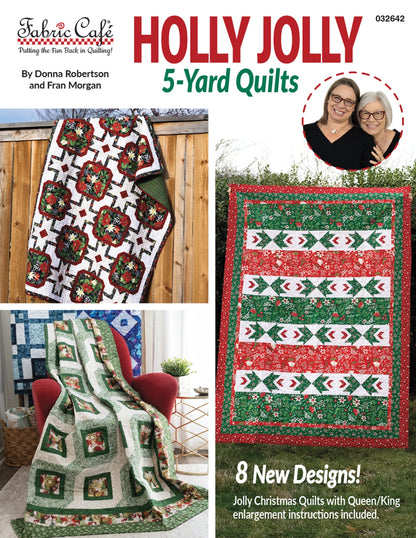 Fabric Cafe: Holly Jolly 5-Yard Quilts