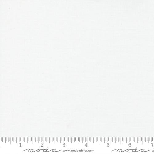 Bella Solids White Bleached 98 - Black Rabbit Fabric Inc.