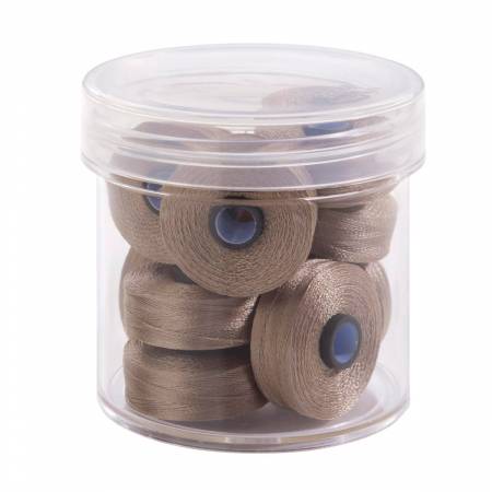 Magna-Glide Delights Style M 132yd Pre-wound Bobbins Light Tan 10 Jar