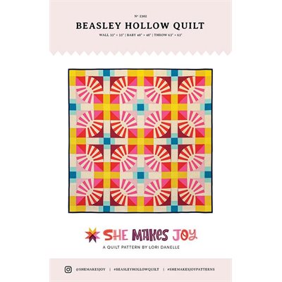 Beasley Hollow Quilt Pattern by She Makes Joy For Moda