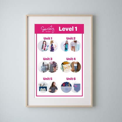 Kids Sewing January 21- February 25