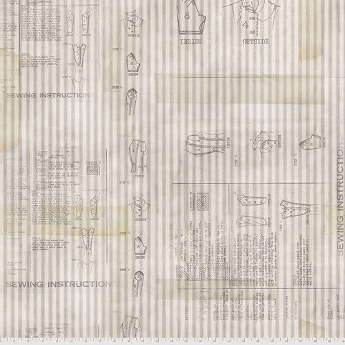 Tim Holtz - Sewing Instructions - Linen