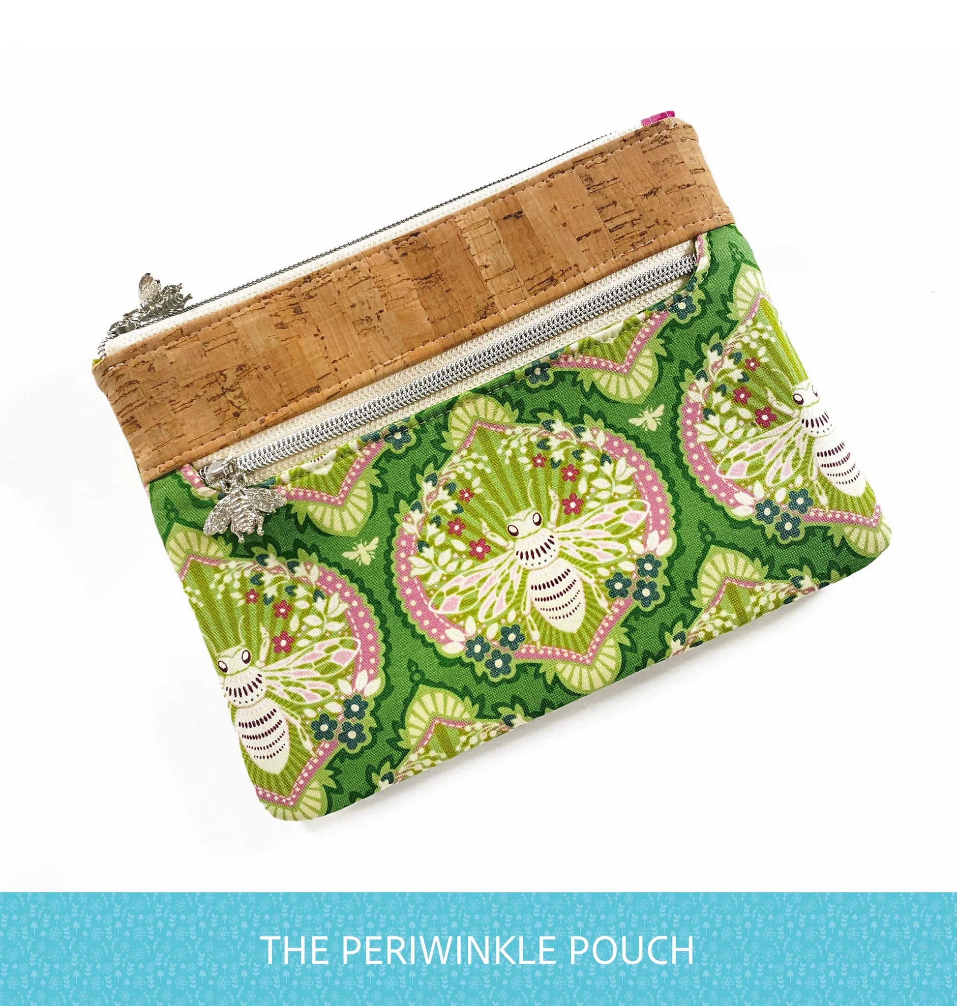Bag Kit - The Periwinkle Pouch - Black Rabbit Fabric Inc.