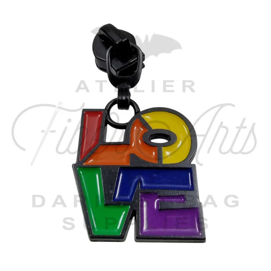 Atelier #5 Rainbow Love Zipper Pulls