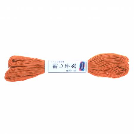 Olympus Sashiko Thread 20m Carrot Orange 4