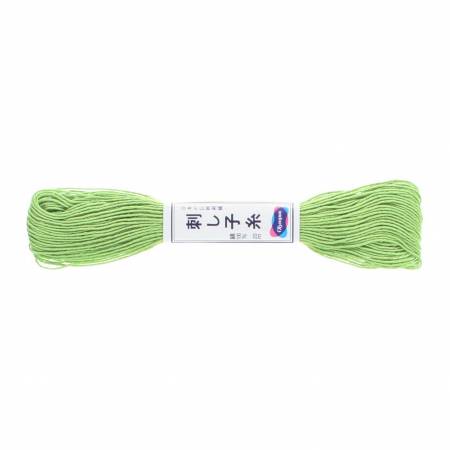 Olympus Sashiko Thread 20m Yellowish Green