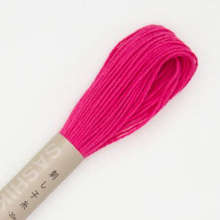 Olympus Sashiko Thread 20m Hot Pink 21