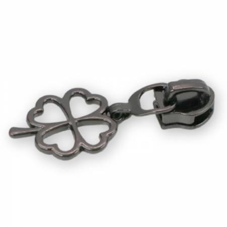 Four-Leaf Clover Zipper Sliders with Pulls - *SIZE#5* (4 pack)