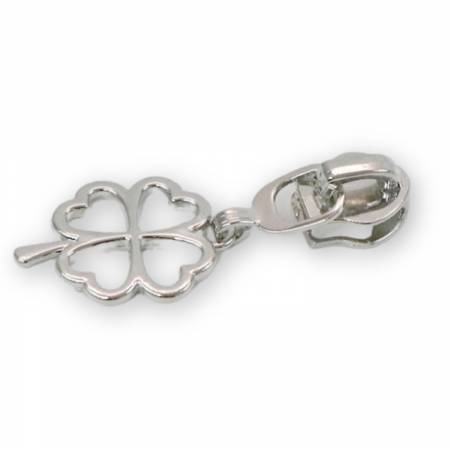 Four-Leaf Clover Zipper Sliders with Pulls - *SIZE#5* (4 pack)