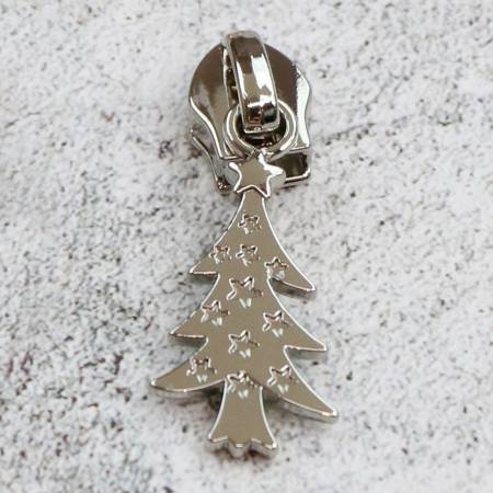 Christmas Tree Zipper Sliders with Pulls - *SIZE#5* (4 pack)